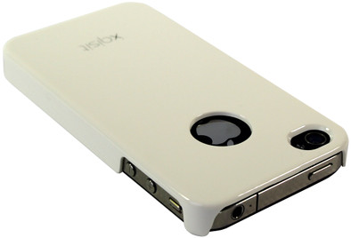 Xqisit iPlate Glossy White Apple iPhone 4 is nooit meer leverbaar