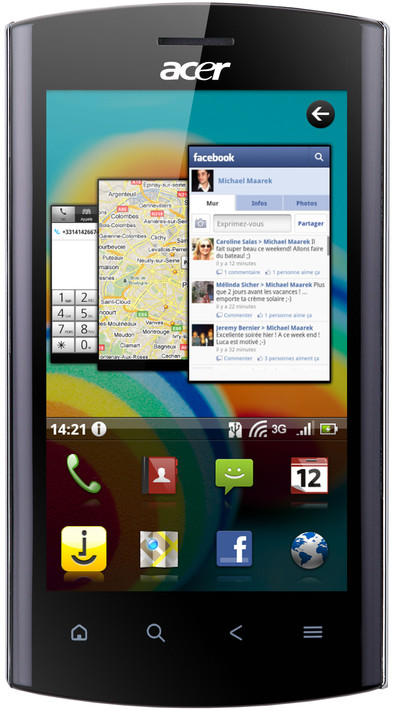 Acer Liquid Metal S120 Silver is nooit meer leverbaar