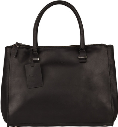 Burkely Vintage Wieske 2-Zipper - Zwart is nooit meer leverbaar