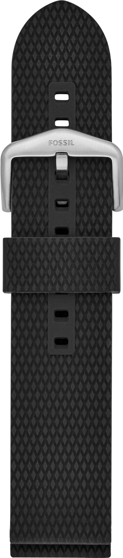 Le produit Fossil Q Strap Bracelet de montre Matière synthétique 22 mm Noir ne sera plus jamais disponible