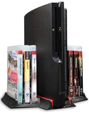 4GAMERS Officially Licensed Vertical Stand + Storage PS3 is nooit meer leverbaar