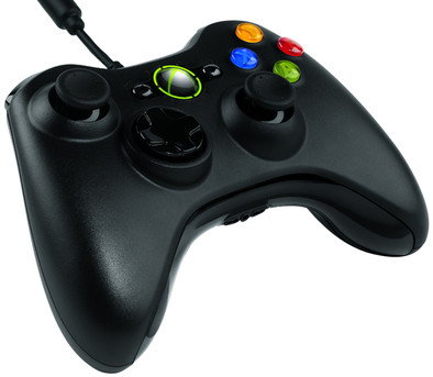 Microsoft Xbox 360 Wired Controller Black is nooit meer leverbaar