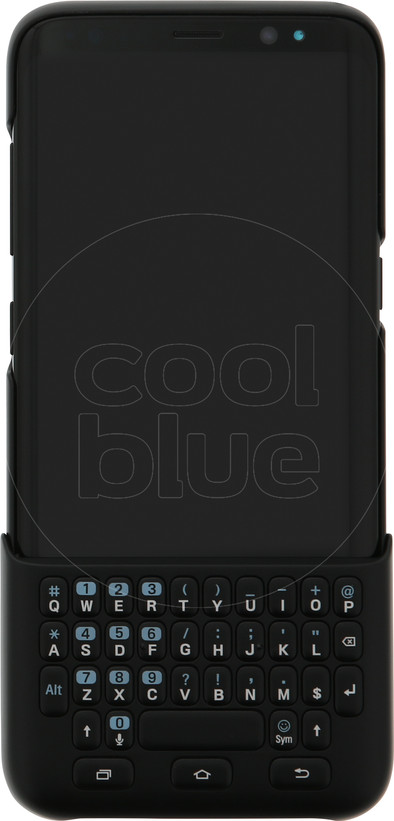 Samsung Galaxy S8 Keyboard Cover Zwart is nooit meer leverbaar