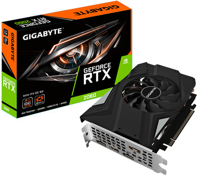 Gigabyte Geforce RTX 2060 Mini ITX OC 6G Coolblue Video cards