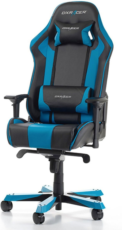DXRacer KING Gaming Chair Zwart/Blauw is nooit meer leverbaar