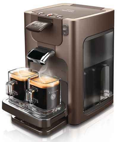 Philips Senseo Quadrante HD7862 Koper/Grijs is nooit meer leverbaar