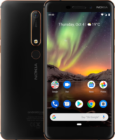 Le produit Nokia 6.1 32 Go Noir ne sera plus jamais disponible