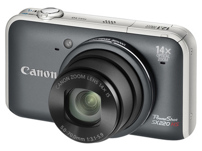 Canon PowerShot SX220 HS Grey is nooit meer leverbaar