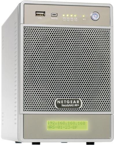 Netgear ReadyNAS NV+ RND4000 is nooit meer leverbaar