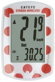 Cateye Strada RD300 Wireless Bolletjes Trui Fietscomputer is nooit meer leverbaar