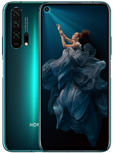 Honor 20 Pro Blauw is nooit meer leverbaar