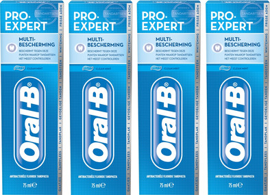 Oral-B Pro-Expert Clean Mint Tandpasta pakket is nooit meer leverbaar