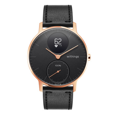 Le produit Withings Steel HR (36mm) Or Rose Cuir Noir ne sera plus jamais disponible