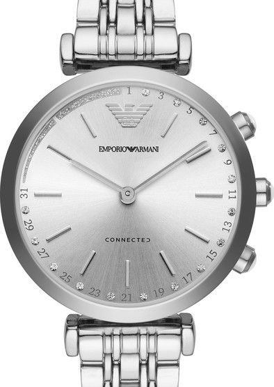 Emporio Armani Connected Zilver/Zilver is nooit meer leverbaar