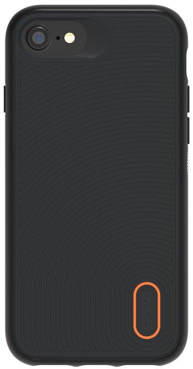 GEAR4 Battersea iPhone SE 2022 / SE 2020 / 8 / 7 Back Cover Zwart is nooit meer leverbaar