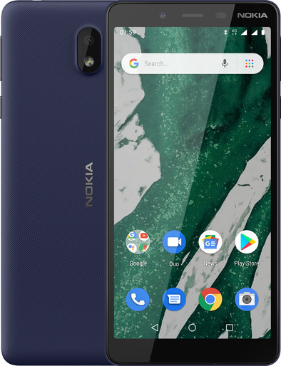 Nokia 1 Plus Blauw is nooit meer leverbaar