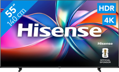 Le produit Hisense 55" QLED E7Q (2025) ne sera plus jamais disponible