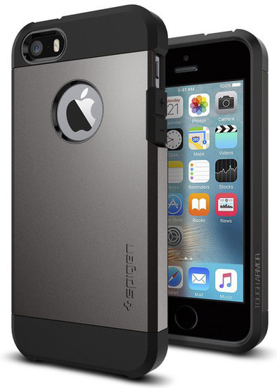 Le produit Spigen Tough Armor pour Apple iPhone 5/5S/SE Gris foncé ne sera plus jamais disponible