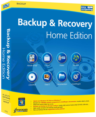 Paragon Backup &amp; Recovery (Home Edition) is nooit meer leverbaar