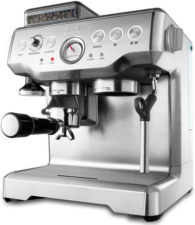 Solis Barista Pro Type 114 Zilver is nooit meer leverbaar