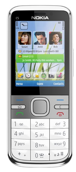 Nokia C5-00 5MP White is nooit meer leverbaar
