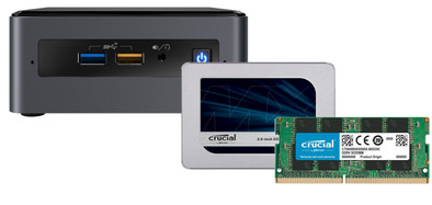 Le produit Pack Unité Centrale - Intel NUC8i3BEH 16 Go RAM + 1 To SSD ne sera plus jamais disponible