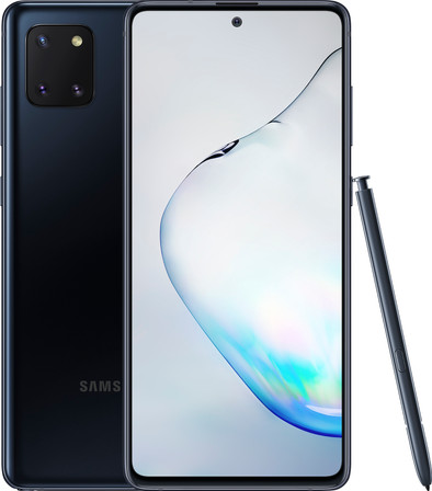 Samsung Galaxy Note 10 Lite 128 GB Zwart is nooit meer leverbaar