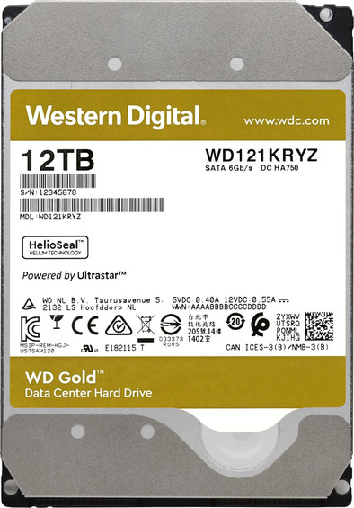 WD Gold WD121KRYZ 12TB is no longer available
