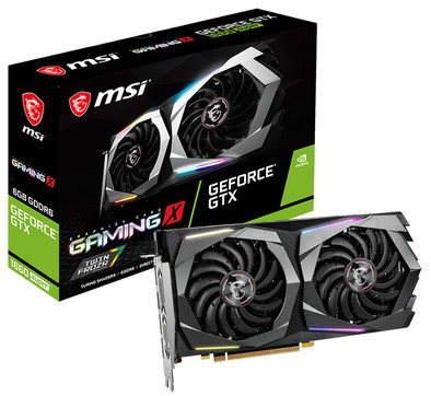 Le produit MSI GeForce GTX 1660 SUPER GAMING X ne sera plus jamais disponible