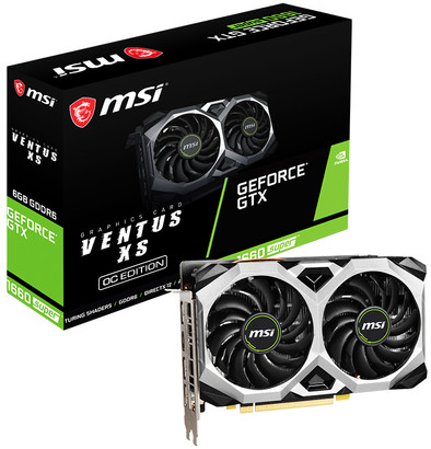 Le produit MSI GeForce GTX 1660 SUPER VENTUS XS OC ne sera plus jamais disponible