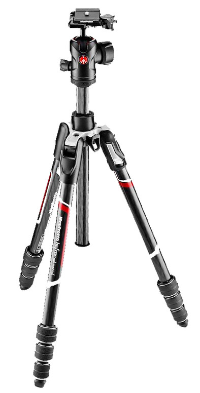 Manfrotto Befree Advanced Carbon Fibre Travel Tripod Twist + balhoofd is nooit meer leverbaar