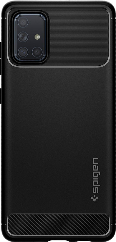 Spigen Rugged Armor Samsung Galaxy A71 Back Cover Black is no longer available