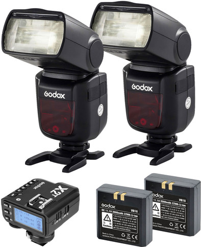 Le produit Godox Speedlite V860II Canon Duo X2 Trigger Kit ne sera plus jamais disponible