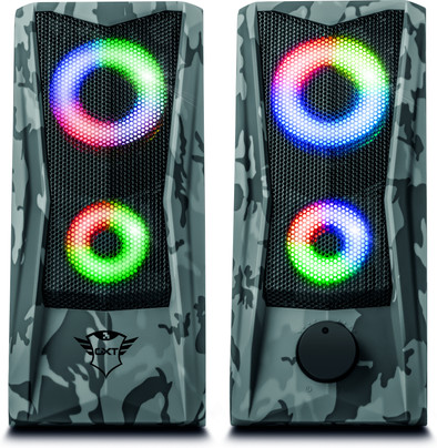Trust Gaming GXT 606 Javv RGB Illuminated 2.0 PC Speaker - Gray Camo is no longer available