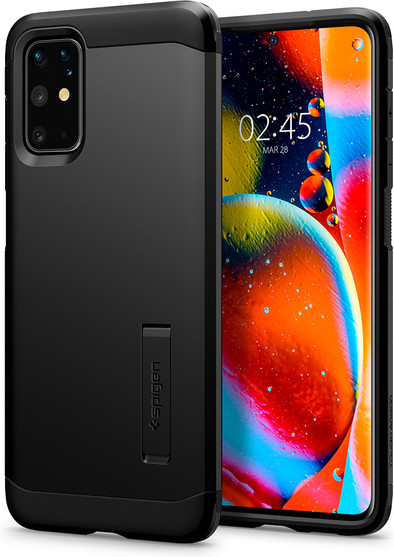 Spigen Tough Armor Samsung Galaxy S20 Plus Back Cover Zwart is nooit meer leverbaar