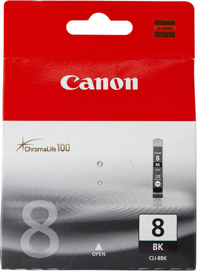 Canon CLI-8BK Black Ink Cartridge (zwart) (0620B001) is nooit meer leverbaar