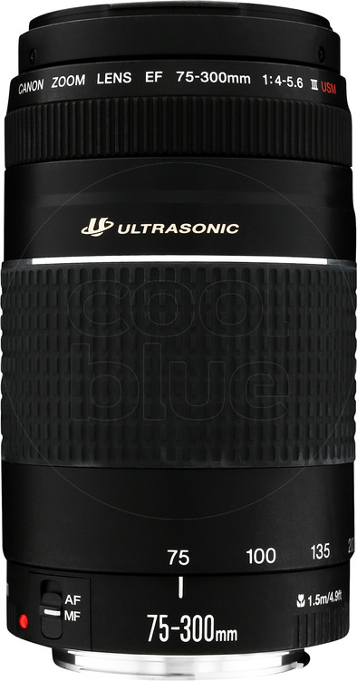 Canon EF 75-300mm f/4-5.6 III USM is nooit meer leverbaar