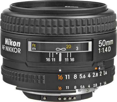 Nikon AF-D 50mm f/1.4 is nooit meer leverbaar