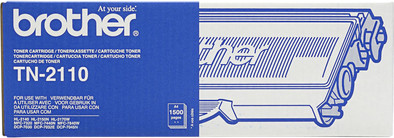 Brother TN-2110 Toner Zwart is nooit meer leverbaar