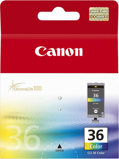 Le produit Canon CLI-36 Cartouche Couleur ne sera plus jamais disponible