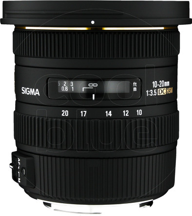 Sigma 10-20mm f/3.5 EX DC HSM Canon is nooit meer leverbaar