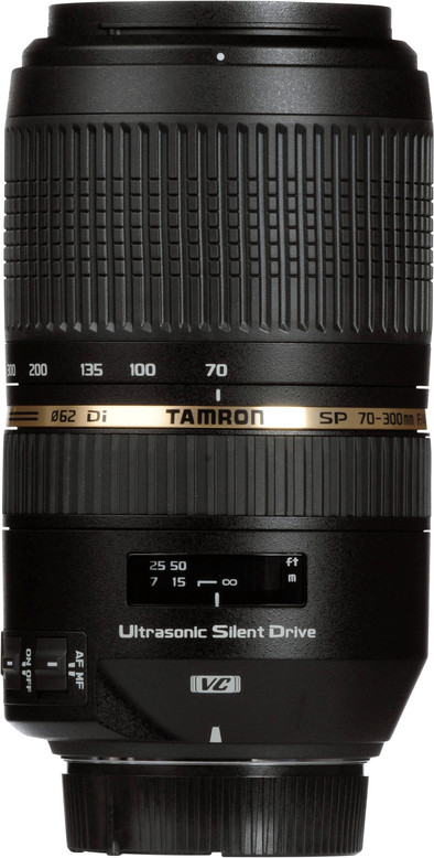 Tamron 70-300mm f/4-5.6 SP Di VC USD Canon is nooit meer leverbaar