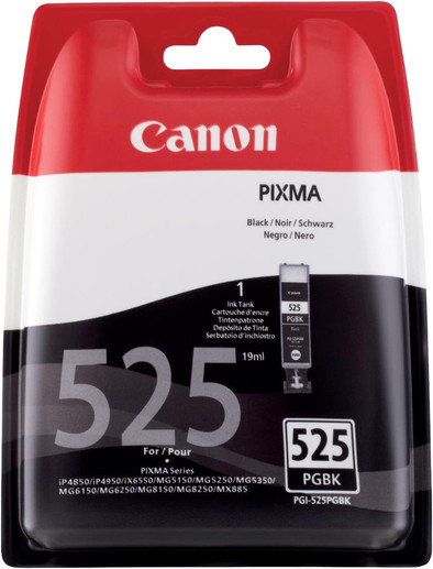 Canon PGI-525 Cartridge Pigmentzwart is nooit meer leverbaar