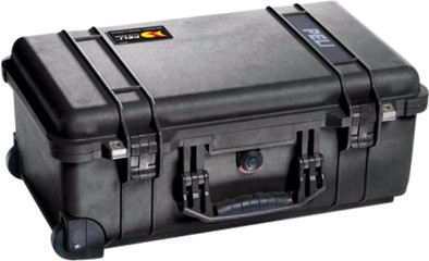 Peli 1514 Protector Case Zwart Trolley met vakindeling is nooit meer leverbaar