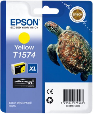 Le produit Epson T1574 Cartouche Jaune (C13T15744010) ne sera plus jamais disponible