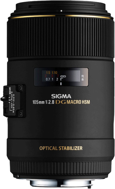 Le produit Sigma 105 mm f/2.8 EX DG Macro OS HSM Canon ne sera plus jamais disponible