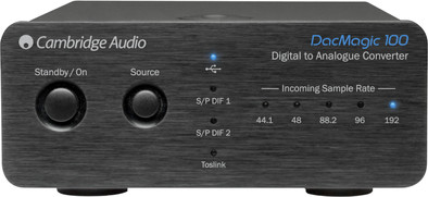 Cambridge Audio DacMagic 100 Zwart is nooit meer leverbaar