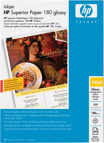 HP Superior Glossy Photo Paper 50 sheets (A4) is no longer available