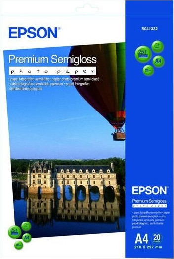 Epson Premium Semigloss Fotopapier 20 vel (A4) is nooit meer leverbaar