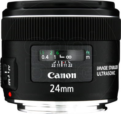 Le produit Canon EF 24 mm f/2,8 IS USM ne sera plus jamais disponible